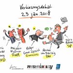 Verkiezingsdebat KHN en Amsterdam City in Cartoons