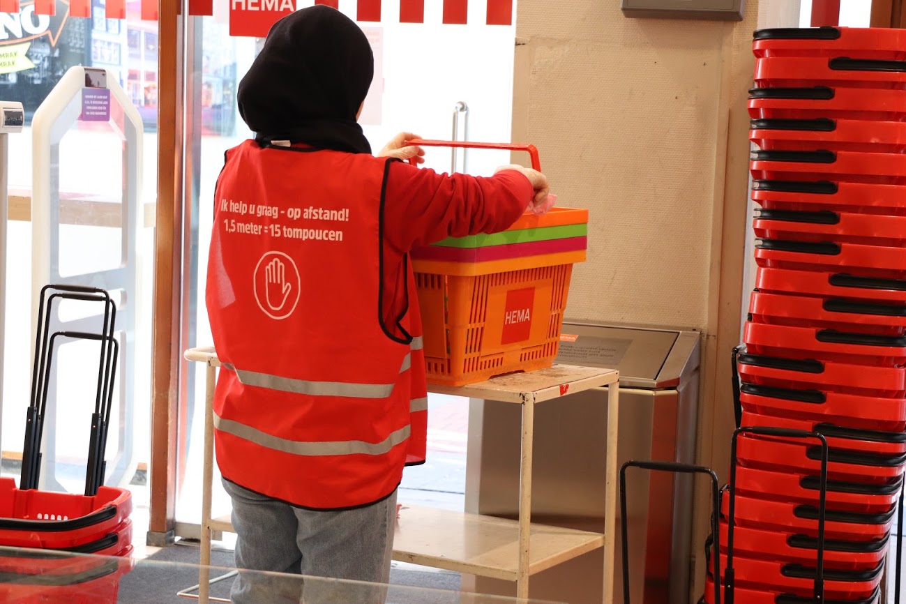 hema mandjes schoonmaken